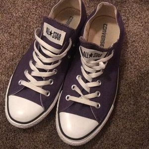 Purple Chucks. Excellent used condition.